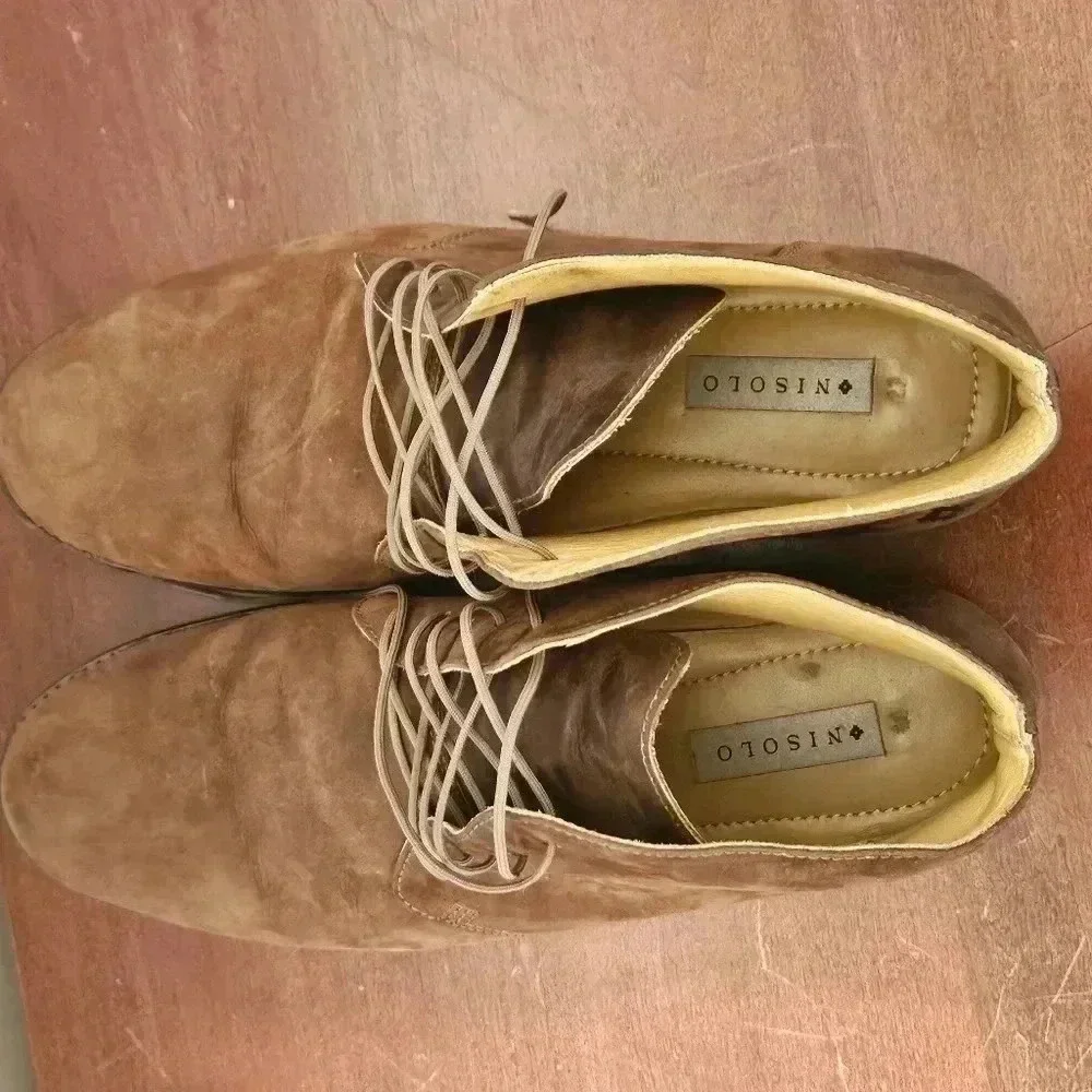 Nisolo Men's Leather Chavito Chukka Boot Size 11